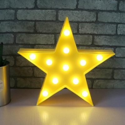 Lovely Cloud Star Moon LED 3D Light Night Light