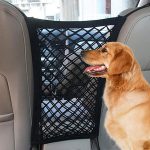 Dog seat cover car protection net safety storage