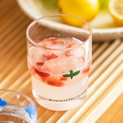 10Pcs Cute Flower Glasses Cups Summer Juice