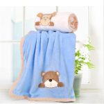 Super Soft Coral Fleece Baby Blanket