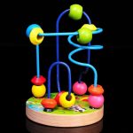 Four Beech small circles bead